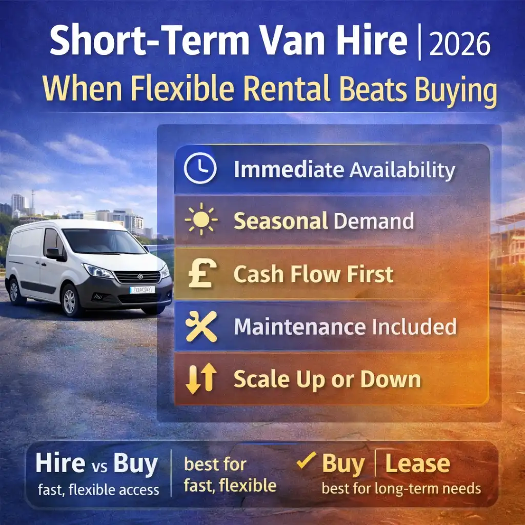 Short-Term Van Hire for Business