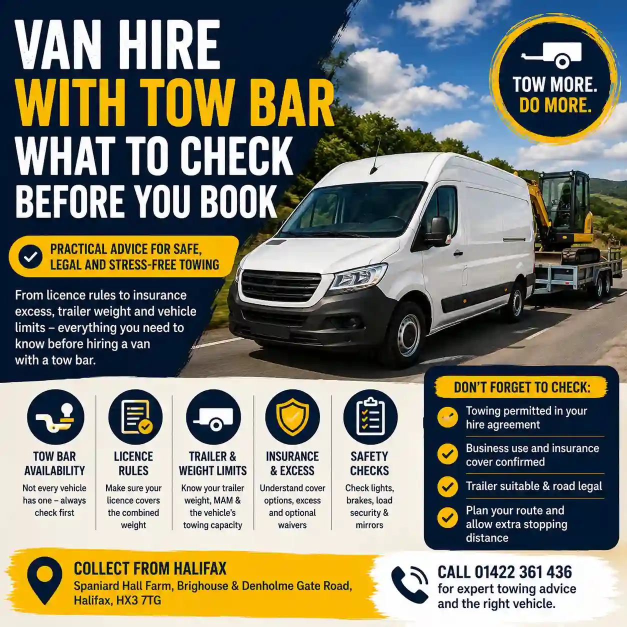 Van Hire With Tow Bar Guide