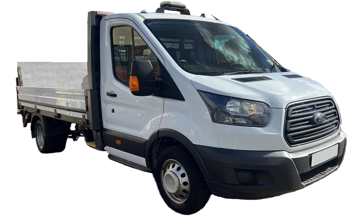 Ford Transit dropside with tail lift