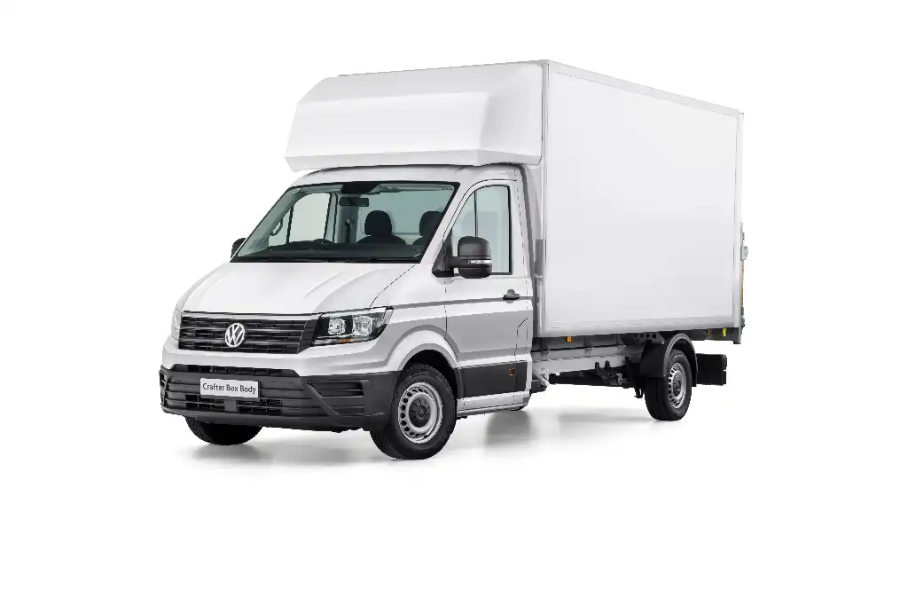 Volkswagen Crafter box body (Sixt imagery)