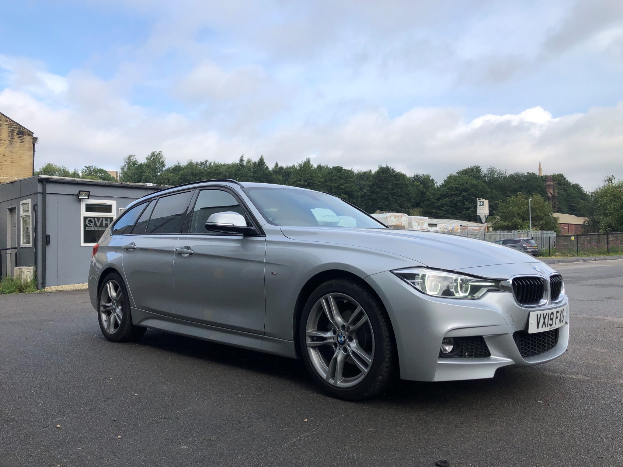 silver BMW M3 for Lease